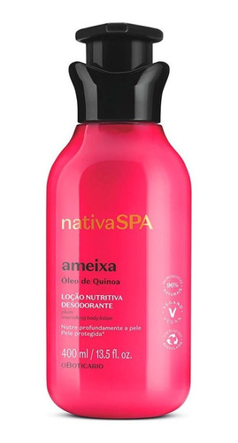 Nativa Spa Ameixa Hidratante 400ml O Boticário 