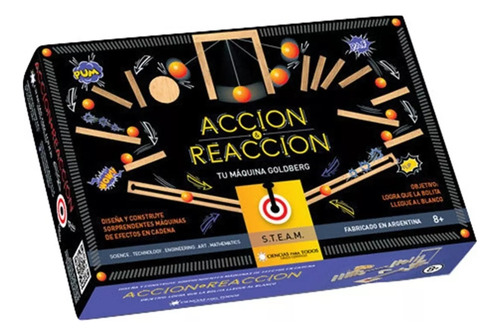 Juego Ciencia Acción Reacción Maquina Golberg Efecto Cadena