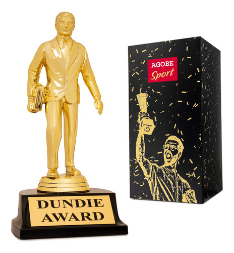 Trofeo Del Premio Dundie Muñeco Bobblehead De The Office L