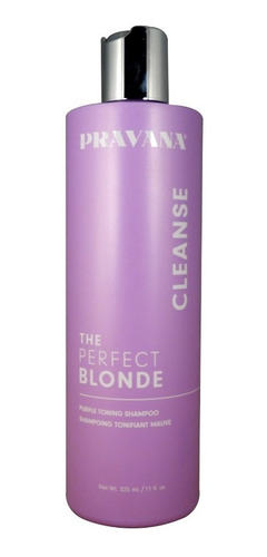 Pravana Perfect Blonde Shampoo Matizante Cabello Rubio/cano