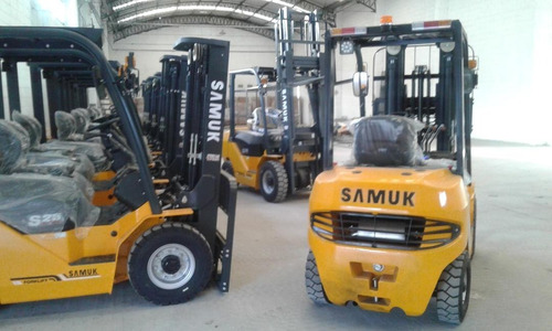 Imagen 11 de 15 de Autoelevador Samuk 1.8 Toneladas Torre Triple 4.80 Mts.