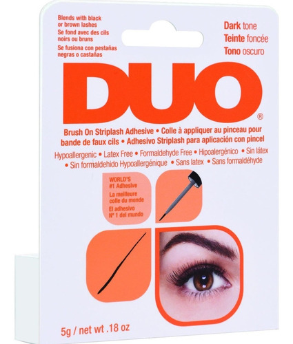 Duo Adhesivo P/pestañas Oscuro