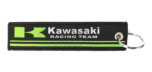 Imagem 3 de 4 de 1 Chaveiro Kawasaki Ninja Bordado 1unid