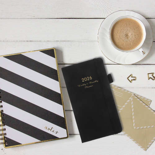 Bloc De Notas Portátil Weekly Planner 2026 Para