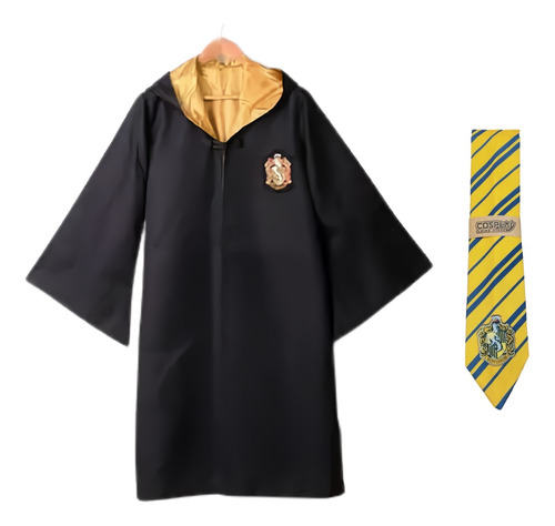 Capa Harry Potter - Hufflepuff + Corbata