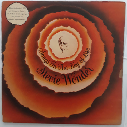 2x Lp (vg/) Vinil Stevie Wonder Songs In The Key 1a Ed Br 76