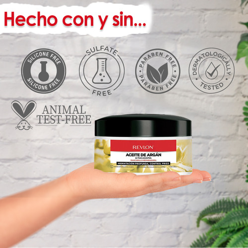 Mascarilla Reparadora De Cabello Revlon Aceite De Argan 300g