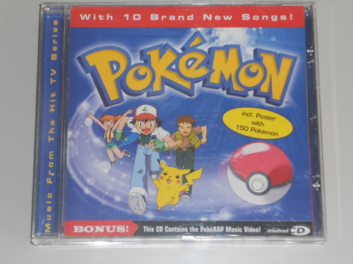 Cd Pokémon Em Inglês (importado)