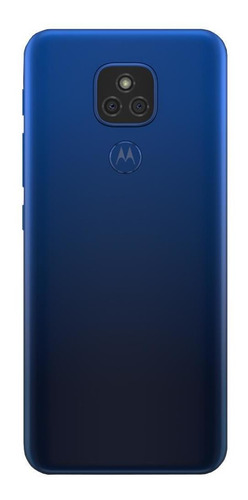 Celular Motorola Moto E7 Plus Azul 64gb 4gb Cam 48mp + 2mp