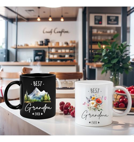Taza De Café Para Los Mejores Abuelos, Regalo De Los Nietos