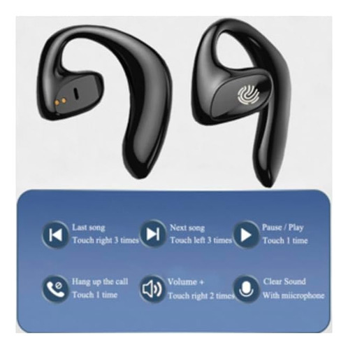 Auriculares De Oído Abierto Auriculares Inalámbricos Bluetoo