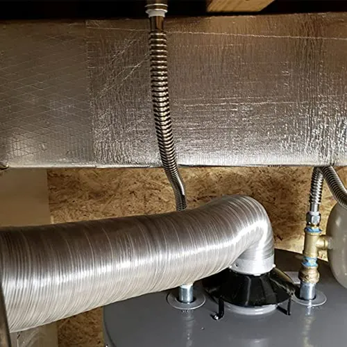 Material Aislante Térmico De Fibra De Vidrio Con Aluminio Ad