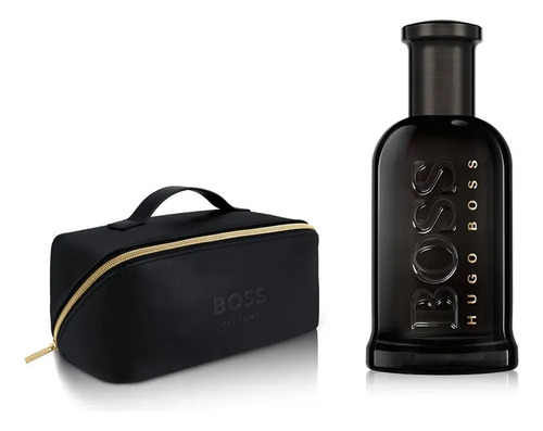 Kit Perfume Hombre Hugo Boss Bottled Parfum 100 Ml