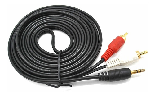 Cable De Audio Auxiliar 3,5 A Rca Audio De 3 Metros 