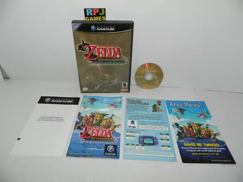 Zelda Wind Waker traduzido em PT-BR versão game cube 