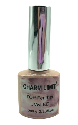 Top Coat Charm Limit Efecto Feather Uv/led 10ml