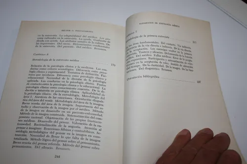 Elementos De Psicología Médica - Héctor Fontanarossa Troquel (Usado)