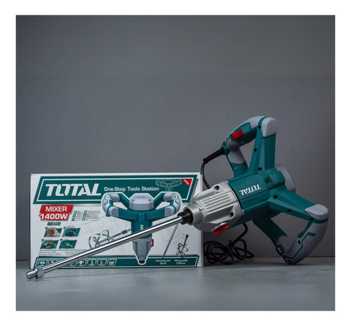 Mezcladora De Cemento Y Pintura 1400w Total Td614006