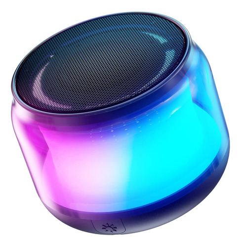 Lenrue Altavoces Bluetooth Portatiles Con Luces Coloridas, S