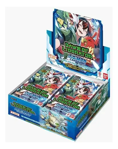 Caixa De Booster - Digimon - Ex11: Dawn Of Liberator | Frete grátis