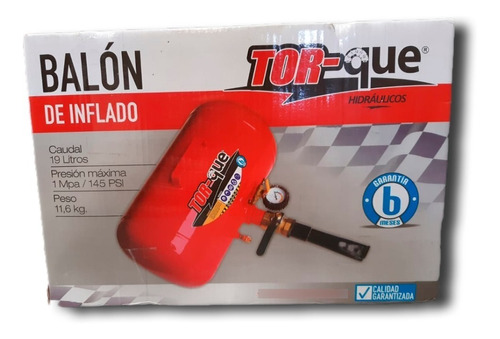 Tanque Balon De Inflado Torque 19lts Para Gomeria