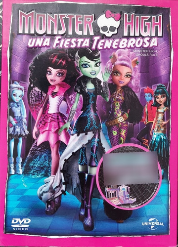 Monster High Fiesta Tenebrosa Dvd (2012) (Usado)