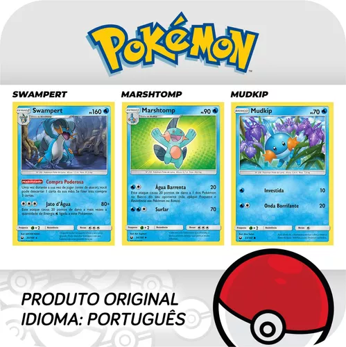 Kit Pokémon Evolução - Mudkip - Tomy