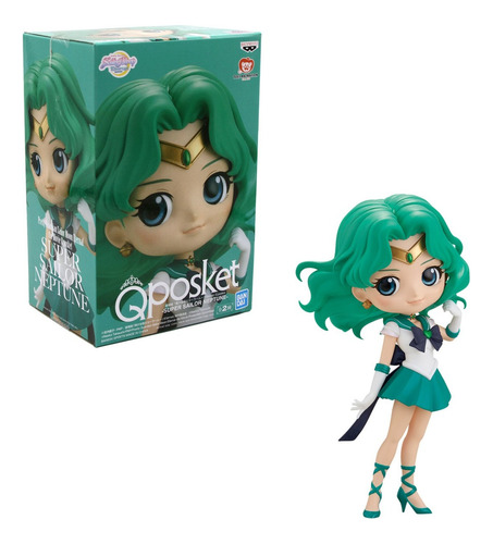 Boneca Q Posket Super Sailor Neptune Sailor Moon | Banpresto