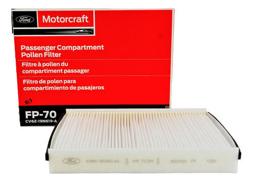 Filtro De Polen Ford Focus 2.0 2012-2018 Motorcraft