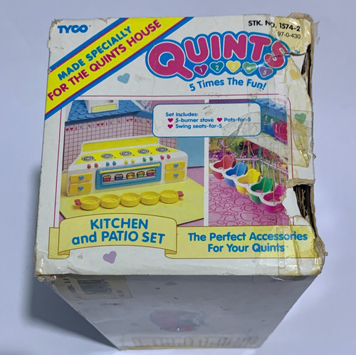Muñecas Miniatura Ensueño Quints Cocina Y Patio Para Casa (Usado)