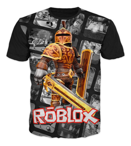 Camiseta Roblox Video Gamers En Algodón 