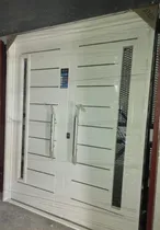 Comprar Puerta Doble Hoja  Chapa Inyectada 160x200 Atex Postigos 