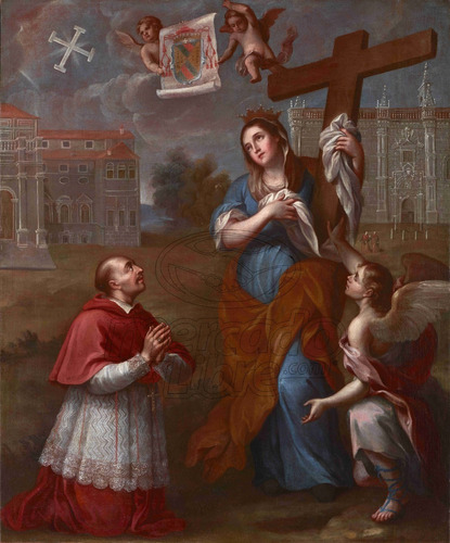 Lienzo Canvas Arte Sacro Virgen Ocotlán Miguel Cabrera 96x80