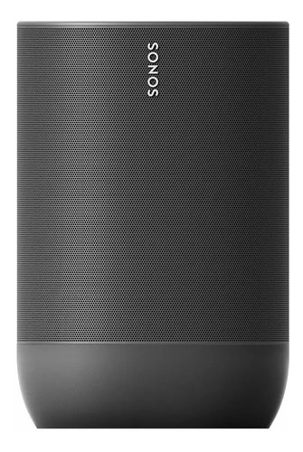 Alto Falante inteligente Sonos Move com assistente virtual Alexa, display integrado de 5.5" - shadow black 100V/240V