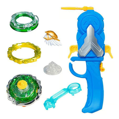 Infinity Nado | Jade Bow Advanced | Trompo Tipo Beyblade Verde
