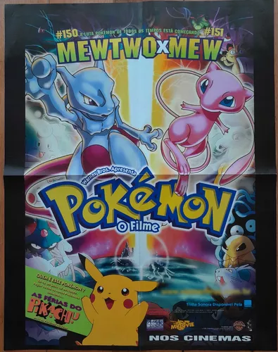 Poster Pokemon O Filme Mewtwo