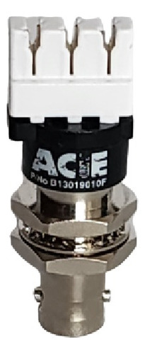 Conector Bnc Balun 75 Ohms A 120 Ohms De Rosca Ac&e 10 Pzs