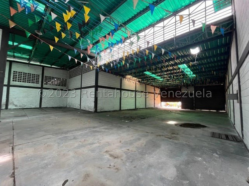 Galpón En Venta Av Intercomunal Turmero Maracay 24-4212 Hc