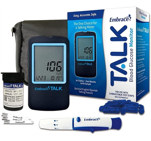 Glucómetro O Kit De Prueba De Diabetes Medidor De Glucosa