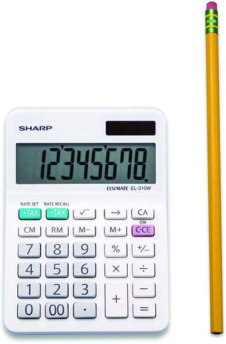 Sharp El-310wb - Calculadora (3,125, 3,38 X 4,75 X 1,0 Pulga