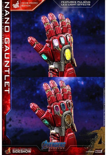 Nano Gauntlet 1/4 Marvel Avengers Endgame Hot Toys Cs08 Hulk