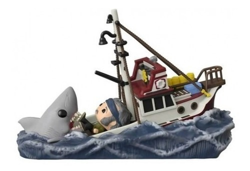 Boneco Funko Pop Shark Eating Boat #1145 Gamestop Jaws