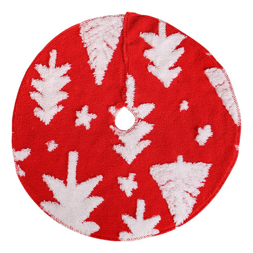 1 Alfombra Con Falda De De Navidad, Tapete Duradero For El