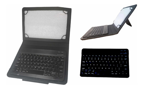 Estuche Con Teclado Bluetooth Para Tablet 10 Pulgadas