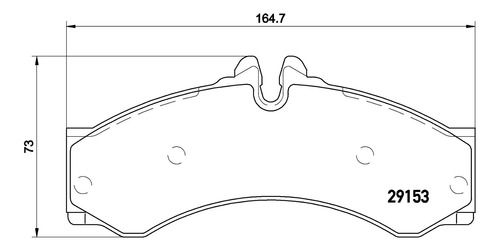 Balatas Brembo Mercedes-benz Sprinter P/c416 D 04-06 T Lm