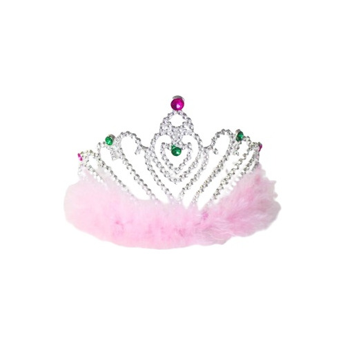 12 Coronas De Princesa De Plástico Galvanizado Con Forma De