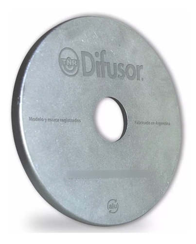 Imagen 4 de 6 de Caja 8 Tnr Difusor 18cm Hornalla Aluminio Originales