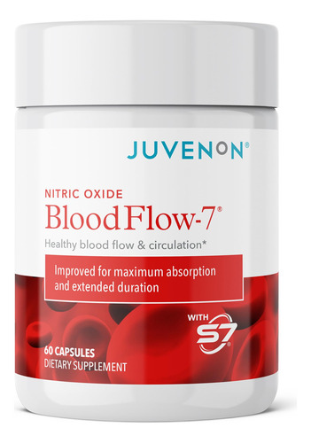 Juvenon Bloodflow-7 Suplemento De Oxido Nitrico Con Nitrosig