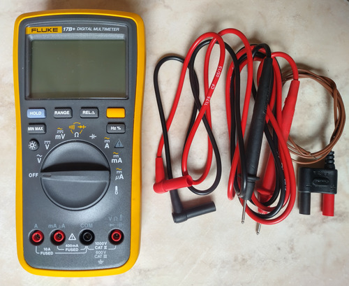 Fluke 17b+ Multimetro Digital Con Temperatura Y Frecuencia