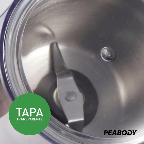Imagen 6 de 7 de Molinillo Electrico Peabody Mc9100 Apto Para Café Y Semillas